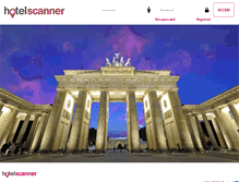 Tablet Screenshot of hotelscanner.it